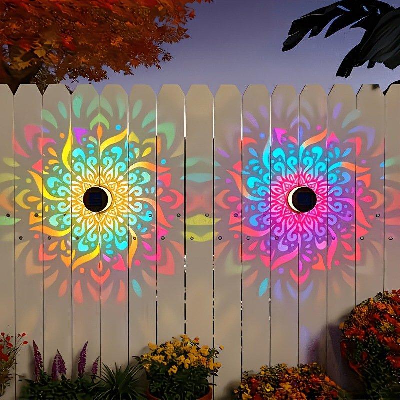 Solar Powered Decorative Garden Lamp with Long Lifespan - Image 1