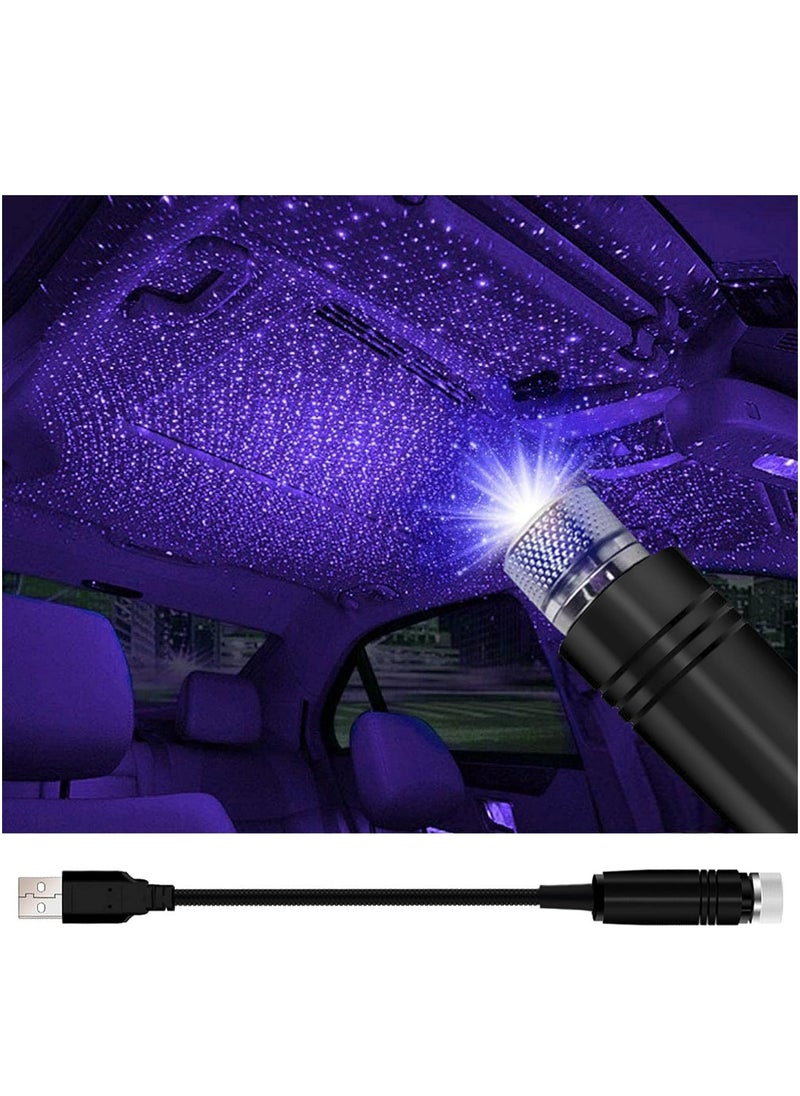 Generic Star Projector Night Light, Car Accessories for Women and Men, Romantic Car Led Lights Interior, Adjustable Interior Car Lights  - Image 1