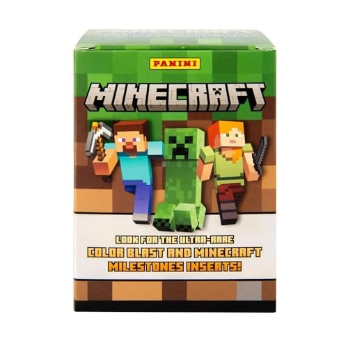 Panini Minecraft Blaster Box – Official Trading Cards, 36 Cards per Box, Foil Parallels, Rare Inserts, Retail Exclusive - Image 3