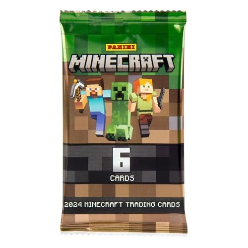 Panini Minecraft Blaster Box – Official Trading Cards, 36 Cards per Box, Foil Parallels, Rare Inserts, Retail Exclusive - Image 5