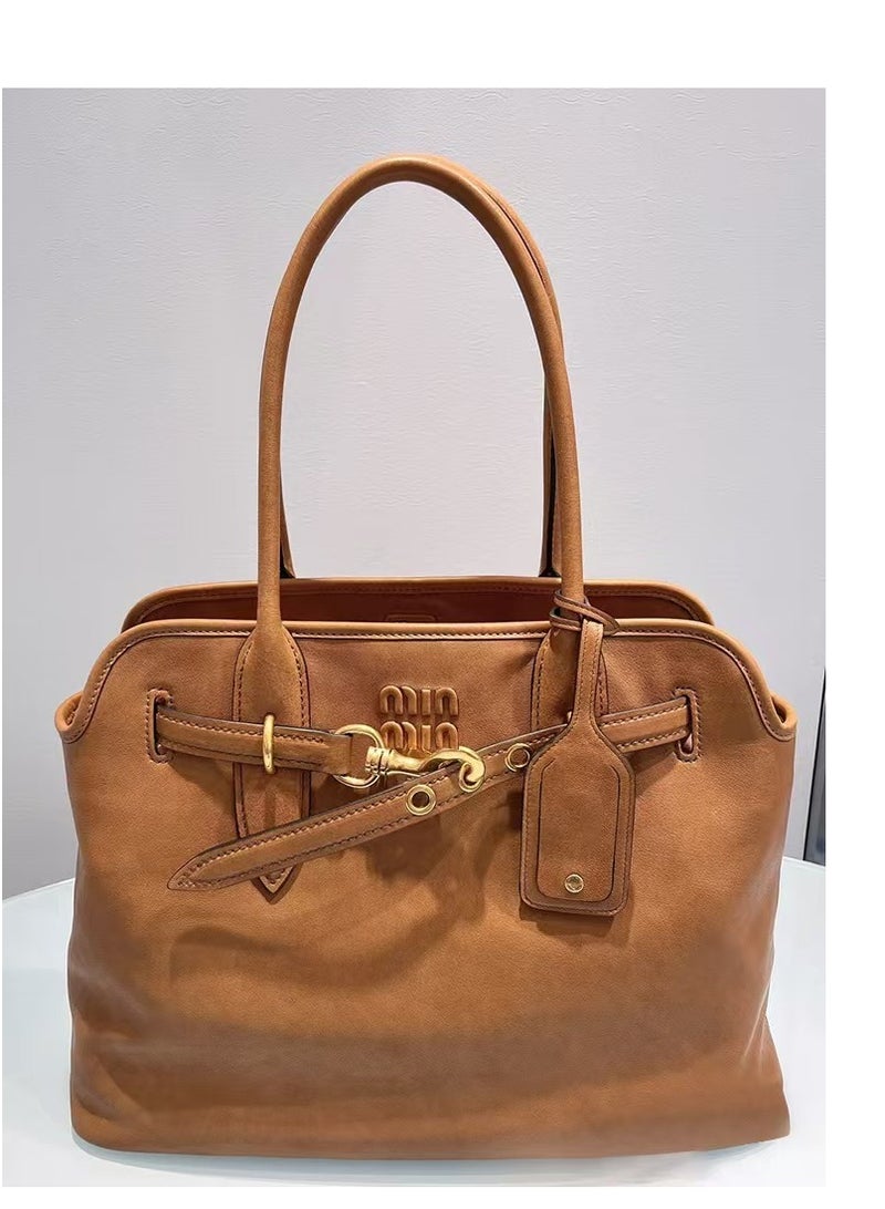 MIU Miu Aventure Nappa Leather Bag 