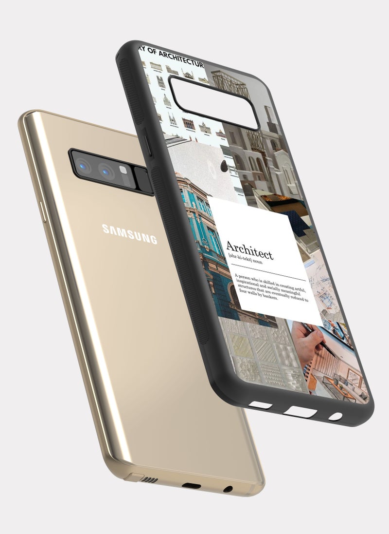 PXLAAT Samsung Galaxy Note 8 case cover Architect - Image 2