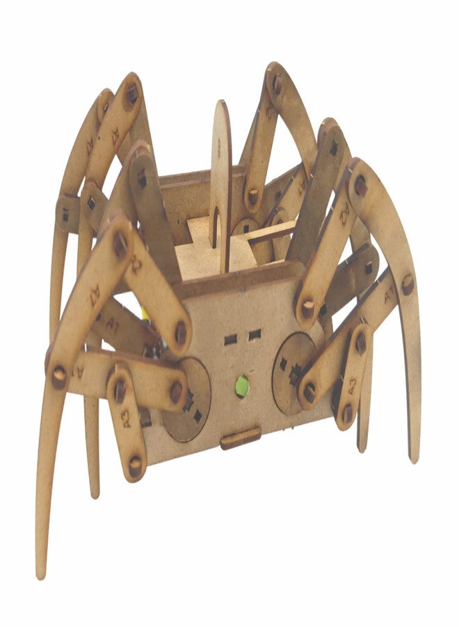PotliBABA DIY Spider Robot Educational DIY STEM Kit, Skill Based Fun Toys, Educational & Assembly Game for Kids 6 to 18, Gifts Item for Girls and Boys, Science Engineering Project. - Image 1