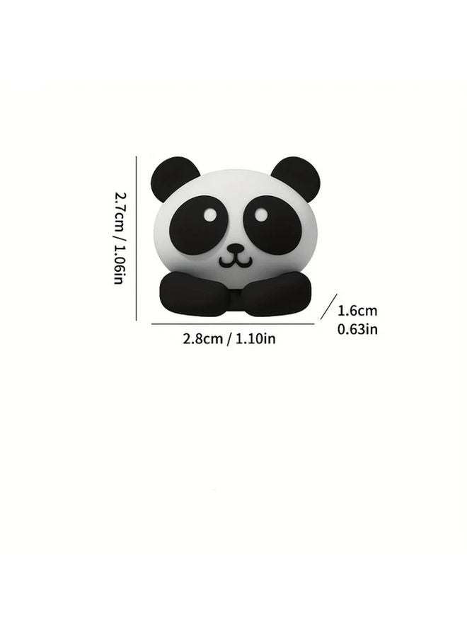 Mixed Colors PVC Cable Clips Set Cute Animal Cable Holder Organizer for Desk and Bedside - Image 5