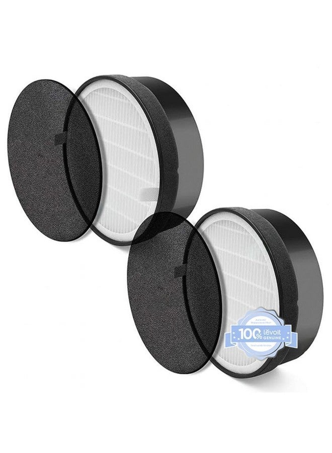 LEVOIT LV-H132 Replacement Filter, Genuine LV-H132-RF Air Purifier Filters, High-Efficiency Activated Carbon for Removal of Smoke, Odor, Allergens, Pollen, 2 Pack - Image 1