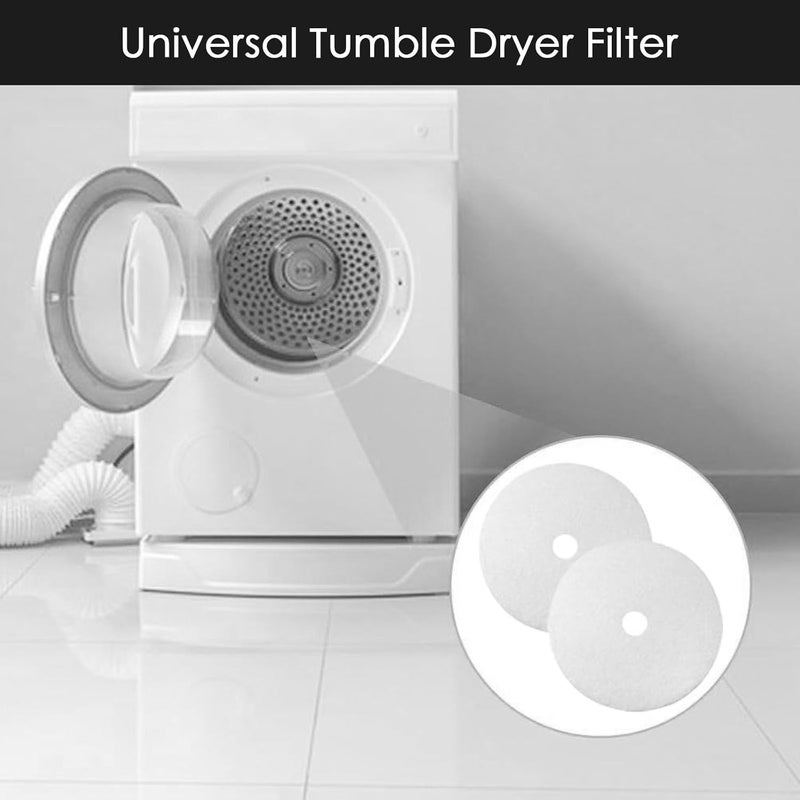 مجموعة GIONAR العالمية المكونة من 10 قطع من مرشحات مجفف الملابس القماشية مع مرشحين لسحب الهواء، مصنوعة من ألياف البوليستر، قطع غيار وإكسسوارات مجفف الملابس، متوافقة مع موديلات مختلفة من مجففات الملابس. - Image 5