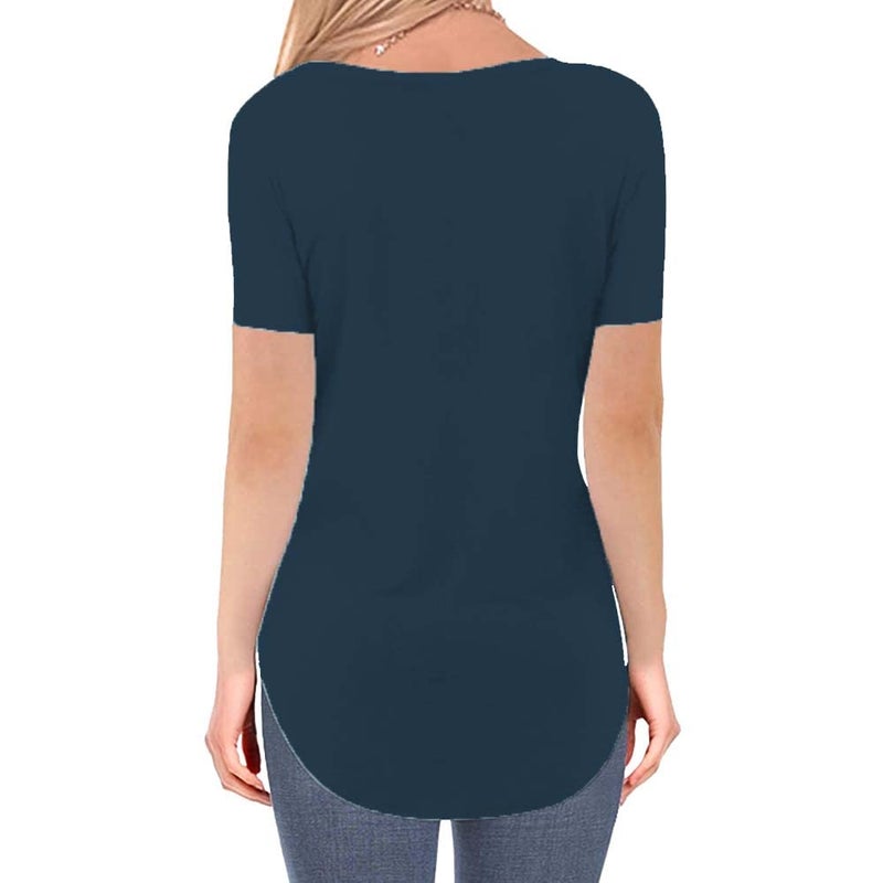 KYKU Pirate Shirt Women Costume V Neck Funny Simple Pirates Costumes Ladies - Image 2