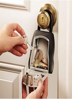 Generic Master Lock Portable Key Safe [Medium Size] [Outdoor] - 5400Eurd - Key Lock Box With Shackle  - Image 1