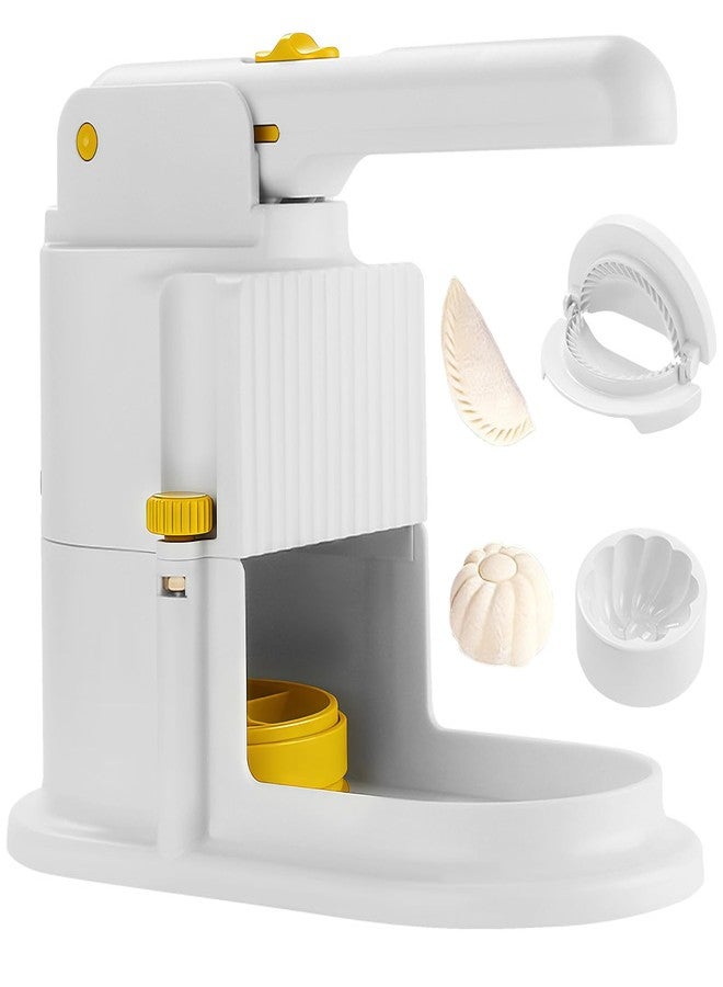 WOPPOW Manual Dumpling Maker with Wrapper Press, 3-in-1 Home Dumpling Mold, Easy Clean Dumpling Making Kit for Ravioli, Pierogi, Empanada, Bun, Chinese Pastry - Beginner Friendly - Image 1