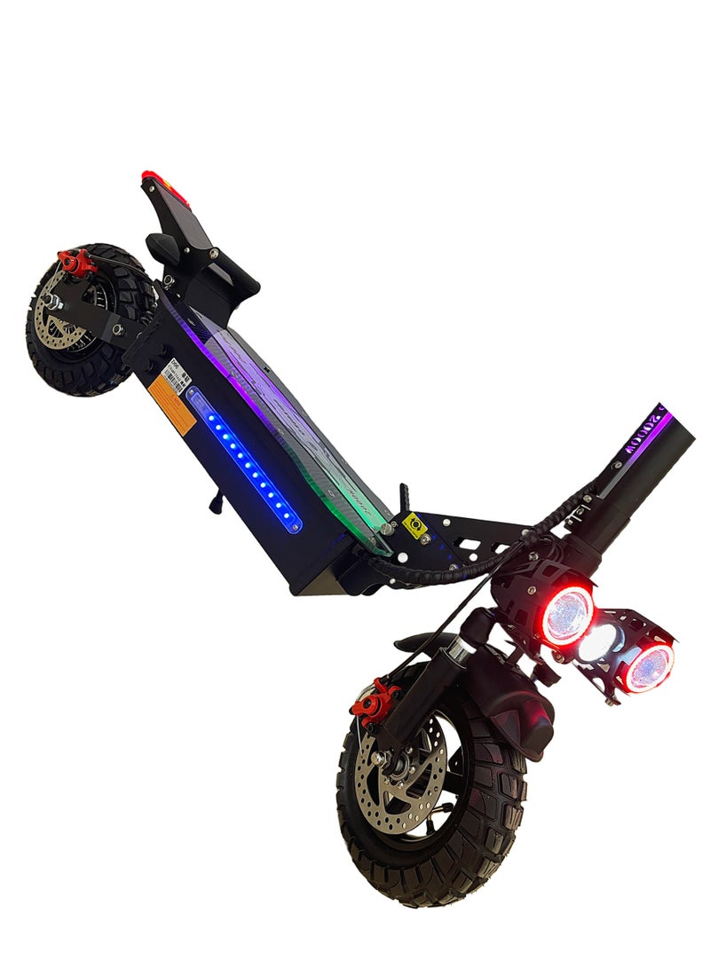 Chenxian D06 Pro Scooter, Powerful motor, 65km/h, 48V 13Ah Battery, Foldable, LCD Display, Disc Brakes, LED Lights, Max Load 150kg - Image 3