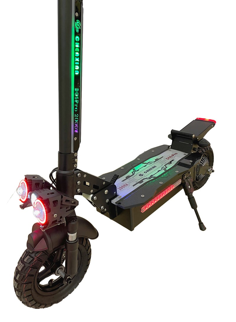 Chenxian D06 Pro Scooter, Powerful motor, 65km/h, 48V 13Ah Battery, Foldable, LCD Display, Disc Brakes, LED Lights, Max Load 150kg - Image 5
