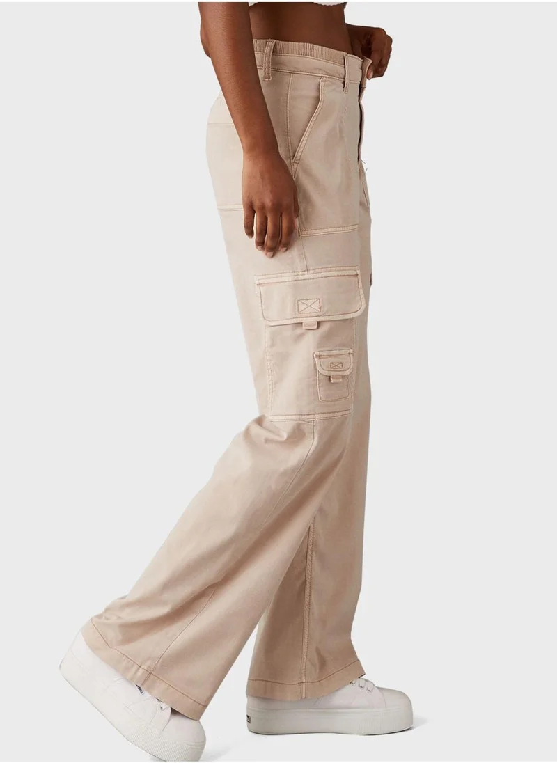 American Eagle High Waist Cargo Pants
