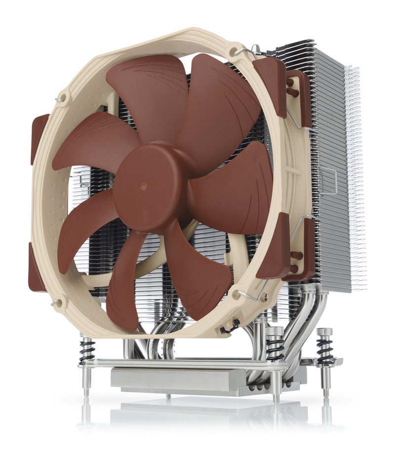 NOCTUA Noctua NH-U14S TR4-SP3, Premium-grade CPU Cooler for AMD sTRX4/TR4/SP3 (140mm, Brown)  - Image 1