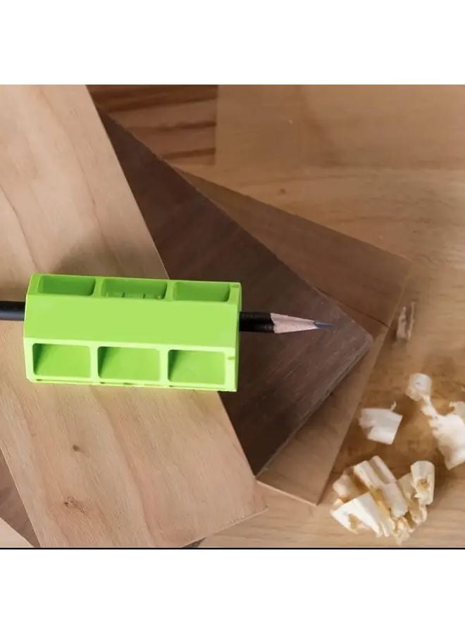 Green Precision Plastic Horizontal Line Marker Thin Tip Easy To Use - Image 1