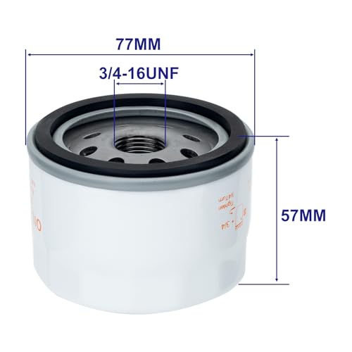 Venseri 792105 Air Filter 696854 492932S Oil Filter for BS 593435 593240 20hp 24hp 26hp 23hp Exntended Life Series D170 Z245 MIU11515 GY21057 Lawn Mower - Image 3