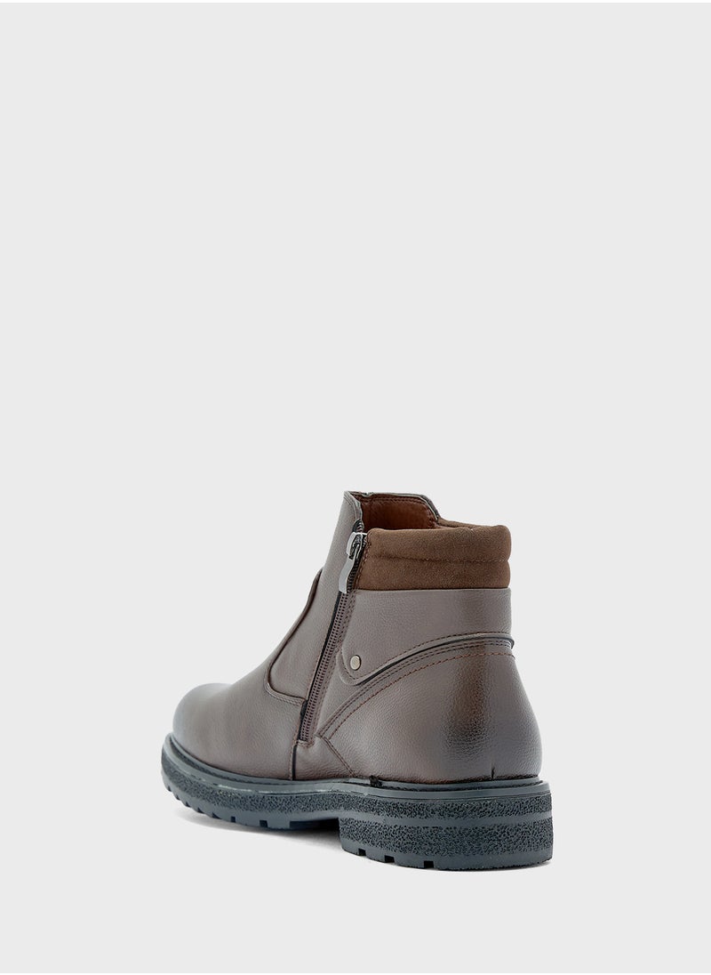 Pull On Casual Boots