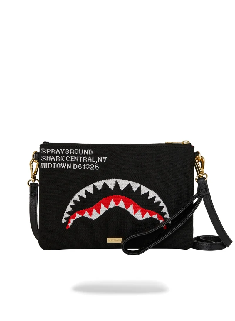 سبراي جراوند SG SHARK CENTRAL KNIT CROSSOVER CLUTCH