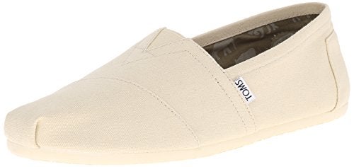 Toms Women's 001001b07-ltbge Natural Canvas Alpargata Flat, Beige, 6 M US - Image 1