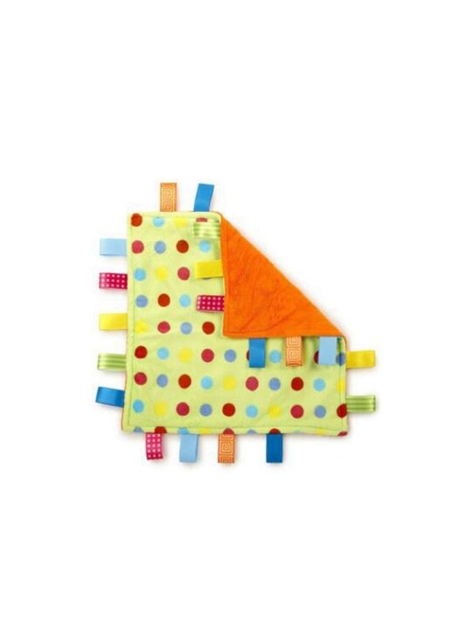 G-Tree Baby Tag Security Blanket - Soft Touch Plush Colourful Security Comfortable Tag Security Blanket, Security Blanket Gift for Baby, Toddler, Child  - Image 2