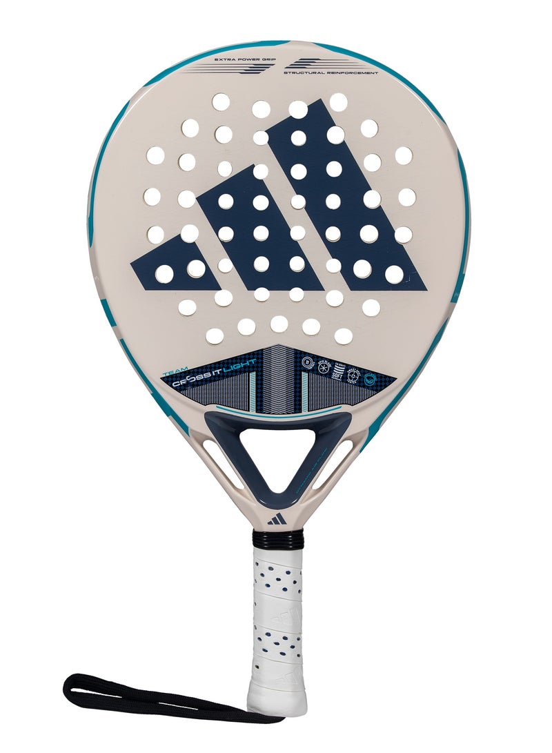 Adidas Cross It Team Light 3.4 Padel Racket – Lightweight Control & Comfort for Intermediate Players - Image 1