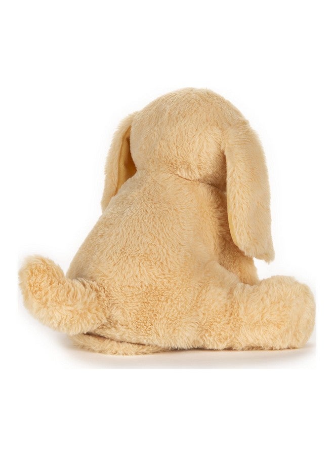 غاند دمية بيبي ماي بيت بودلز المتحركة المحشوة، دمية محشوة فاخرة على شكل جرو كلب ينبح للأعمار من سنة فما فوق، باللون الأصفر، مقاس 12 بوصة - Image 4