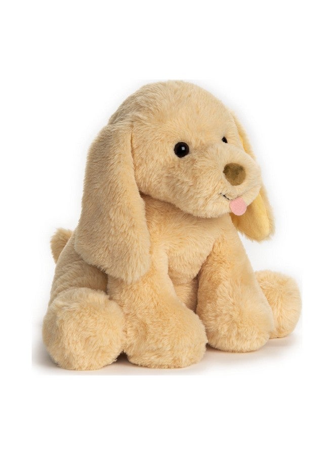 غاند دمية بيبي ماي بيت بودلز المتحركة المحشوة، دمية محشوة فاخرة على شكل جرو كلب ينبح للأعمار من سنة فما فوق، باللون الأصفر، مقاس 12 بوصة - Image 2