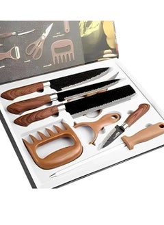 Professional Kitchen Knife Set, 8-Piece Stainless Steel, Kitchen Scissors - pzsku/ZA4E3428F75052B5D1B35Z/45/1741134837/22d3f6b0-2b39-470a-a300-a00a39b70acd