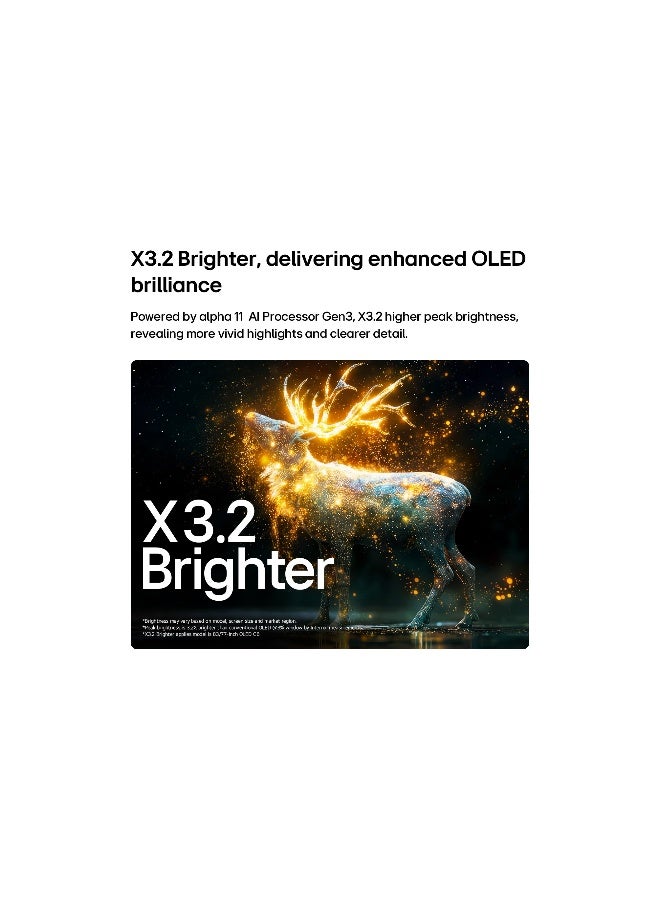 إل جي تلفاز LG OLED evo AI C6 الذكي 4K بحجم 77 بوصة 2026 - Image 5