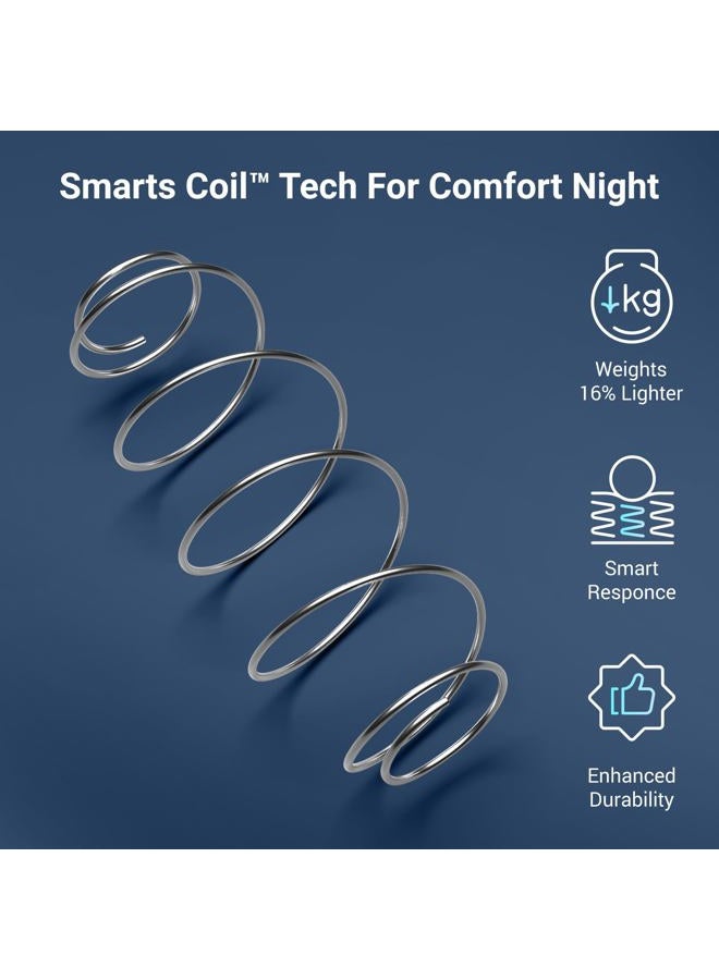 Avenco King Size Mattress 12 Inch in a Box, Medium Plush King Mattresses with Pocket Spring Smarts Coil Hybrid Colchones for Pressure Relief, CertiPUR-US Certified - Image 3