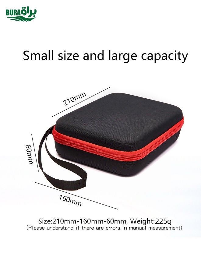 BURAQ For DJI Osmo Mobile 6 Carrying Travel Case Bag, Size: 21x  16 x 6cm (Black)  - Image 3