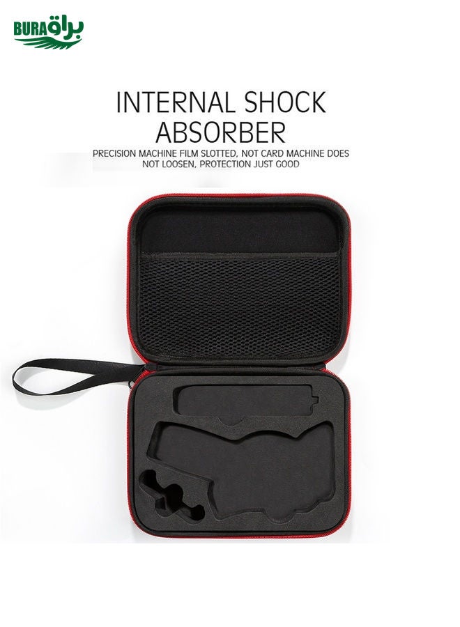 BURAQ For DJI Osmo Mobile 6 Carrying Travel Case Bag, Size: 21x  16 x 6cm (Black)  - Image 4