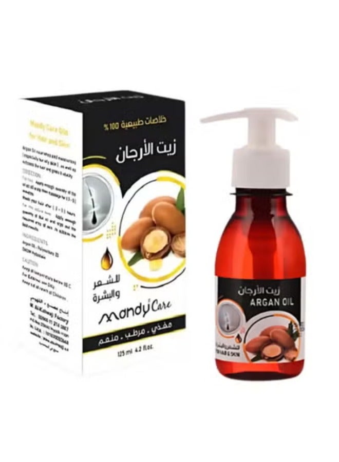 ماندي كير زيت الأرجان للشعر والبشرة من ماندي كير - 125 مل