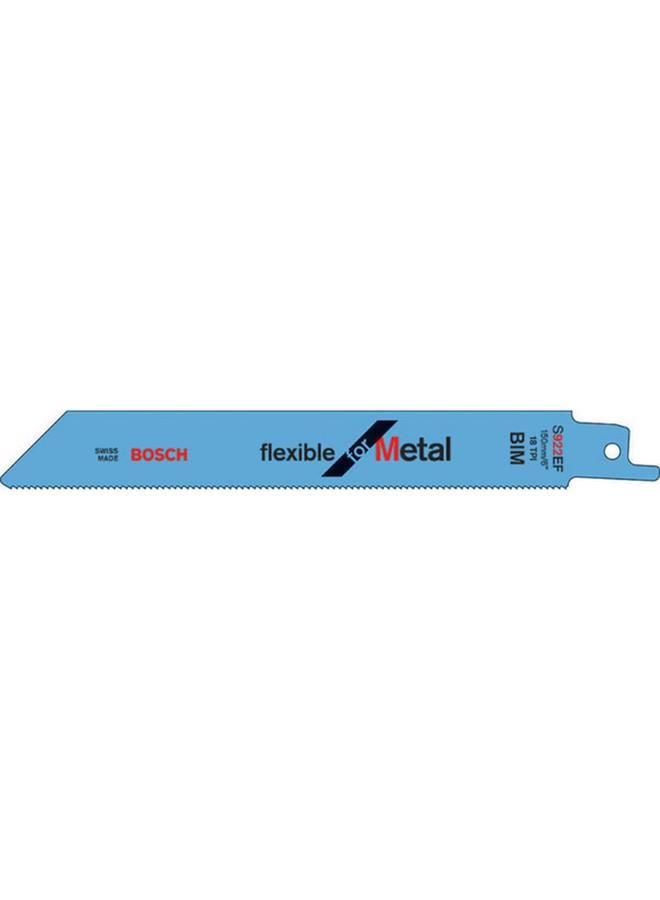 BOSCH Sabre 18-TPI High Quality Metal Saw Blade Blue 150mm JE2 609 256 706 - Image 2