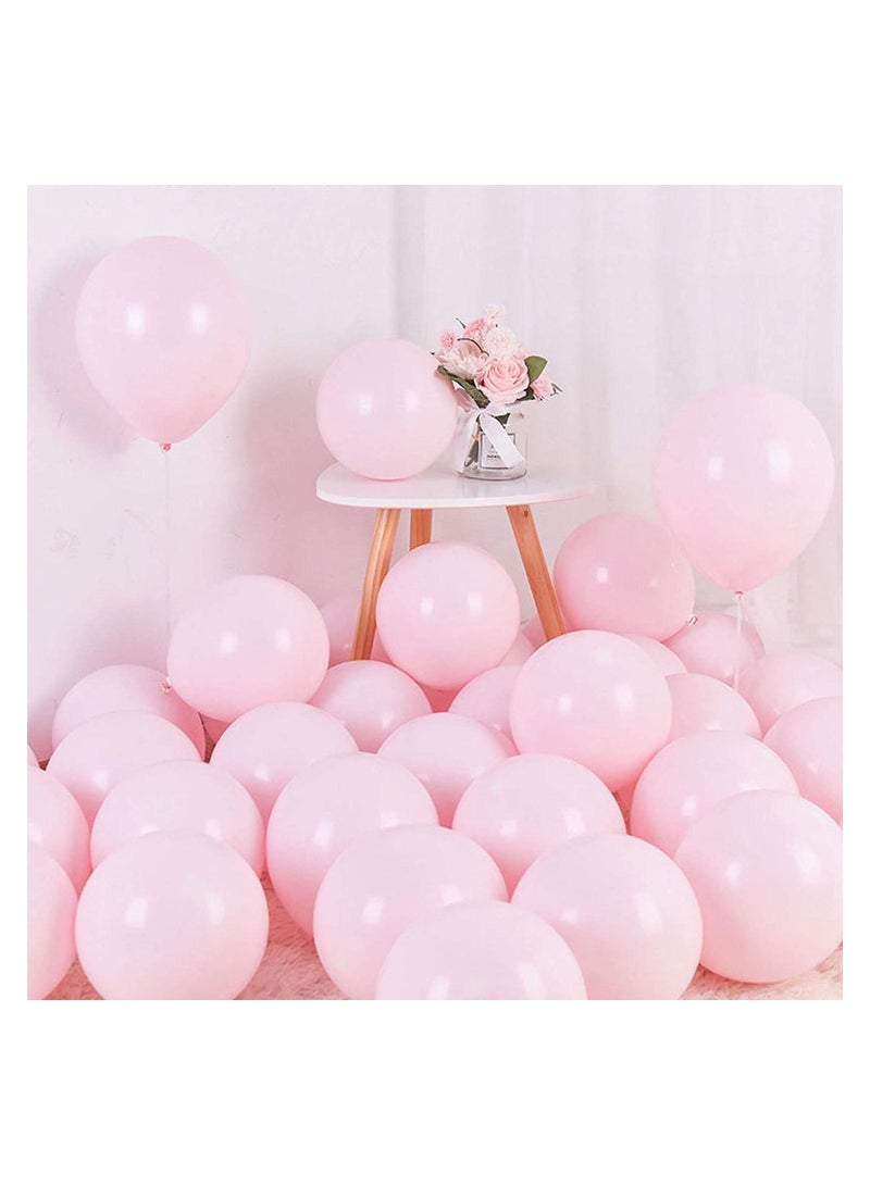 Highland 50 Piece Pink Pastel Balloons for Birthday Baby Shower Wedding  Anniversary Party Decorations  - Image 1