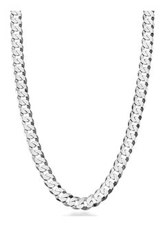 Generic Solid 925 Sterling Silver Italian 7mm  - Image 1