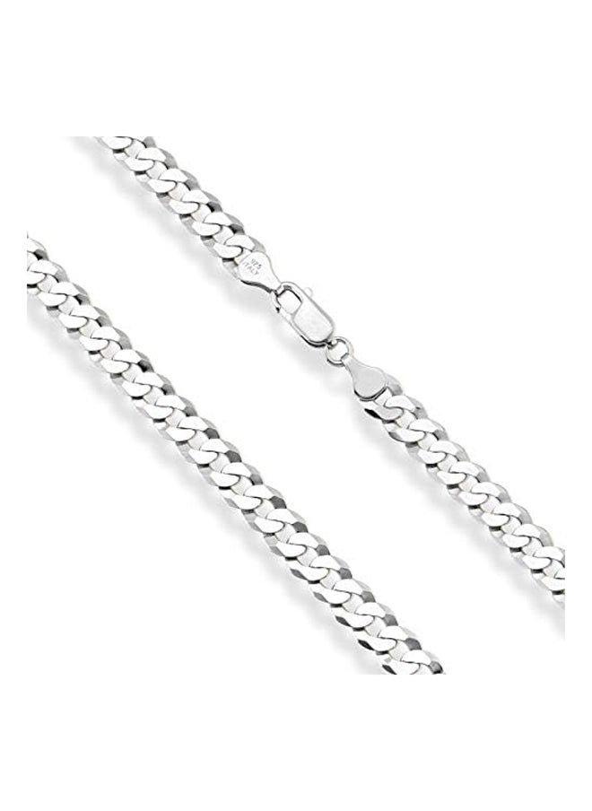 Generic - Solid 925 Sterling Silver Italian 7mm - Image 1