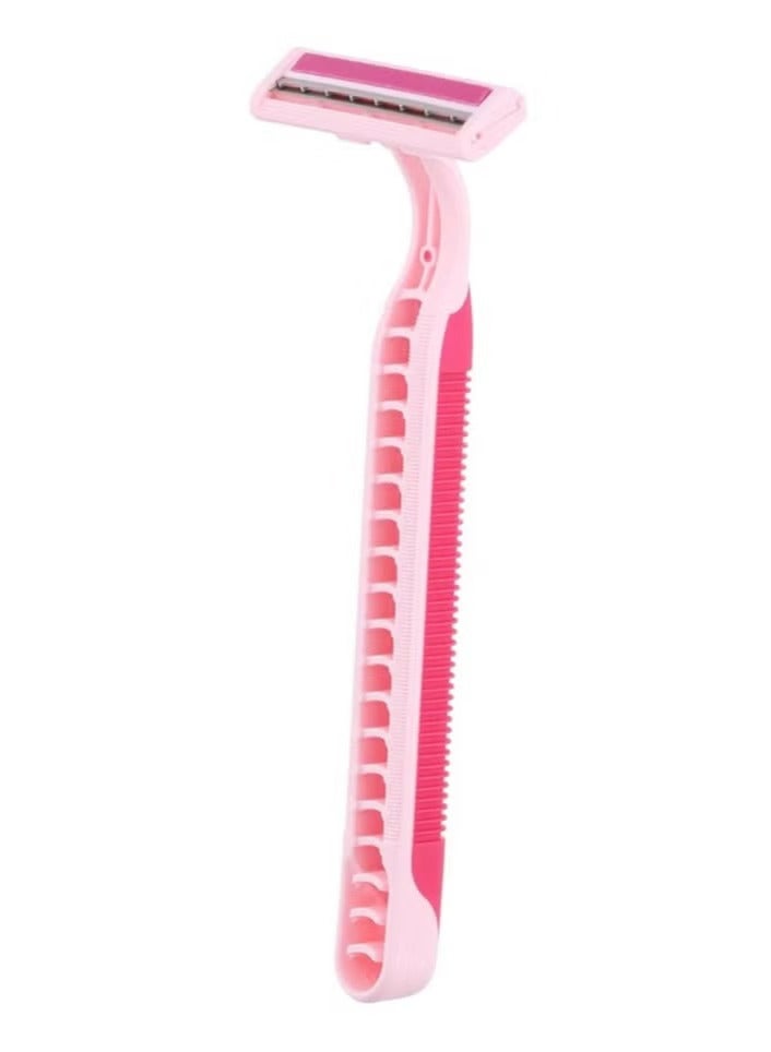 Gillette Blue II Plus Disposable Razor for Women - 5 Pieces pink - Image 3