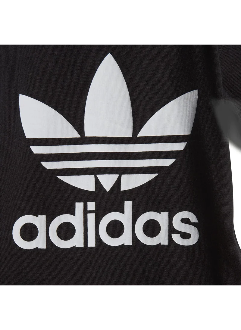 اديداس adidas TREFOIL TEE Black Originals Kids T-SHIRTS