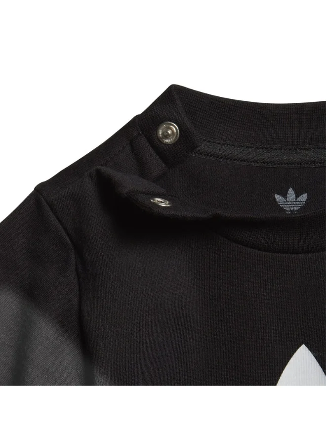 Adidas TREFOIL TEE Black Originals Kids T-SHIRTS