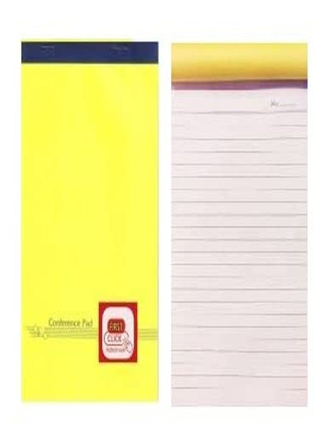 FIRST CLICK مفكرة مؤتمرات فيرست كليك، مفكرة لاجتماعات المكتب، 10 ورقات، 20 صفحة، عبوة من 10 مفكرات. مثالية للاستخدام في المؤتمرات والفنادق والاجتماعات والفعاليات. مناسبة لوضعها في ملفات الهدايا. ورق عالي الجودة 54 جرامًا للمتر المربع. - Image 5