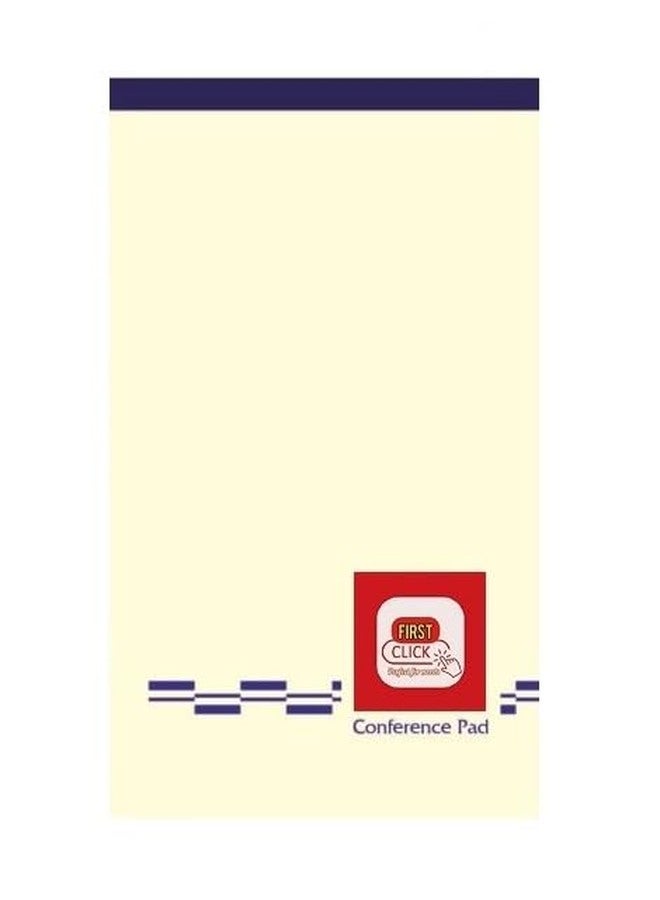 FIRST CLICK مفكرة مؤتمرات فيرست كليك، مفكرة لاجتماعات المكتب، 10 ورقات، 20 صفحة، عبوة من 10 مفكرات. مثالية للاستخدام في المؤتمرات والفنادق والاجتماعات والفعاليات. مناسبة لوضعها في ملفات الهدايا. ورق عالي الجودة 54 جرامًا للمتر المربع. - Image 3