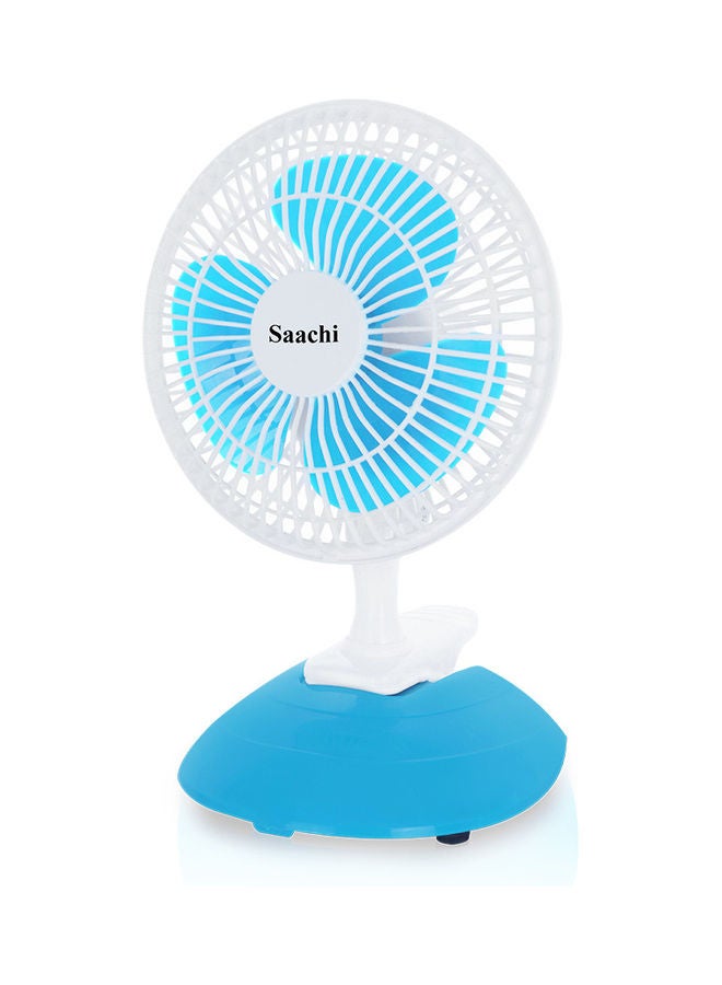 Saachi 2 in 1 Table/Clip Fan With 3 Speed Control NL-FN-1732C-BL Blue - Image 1