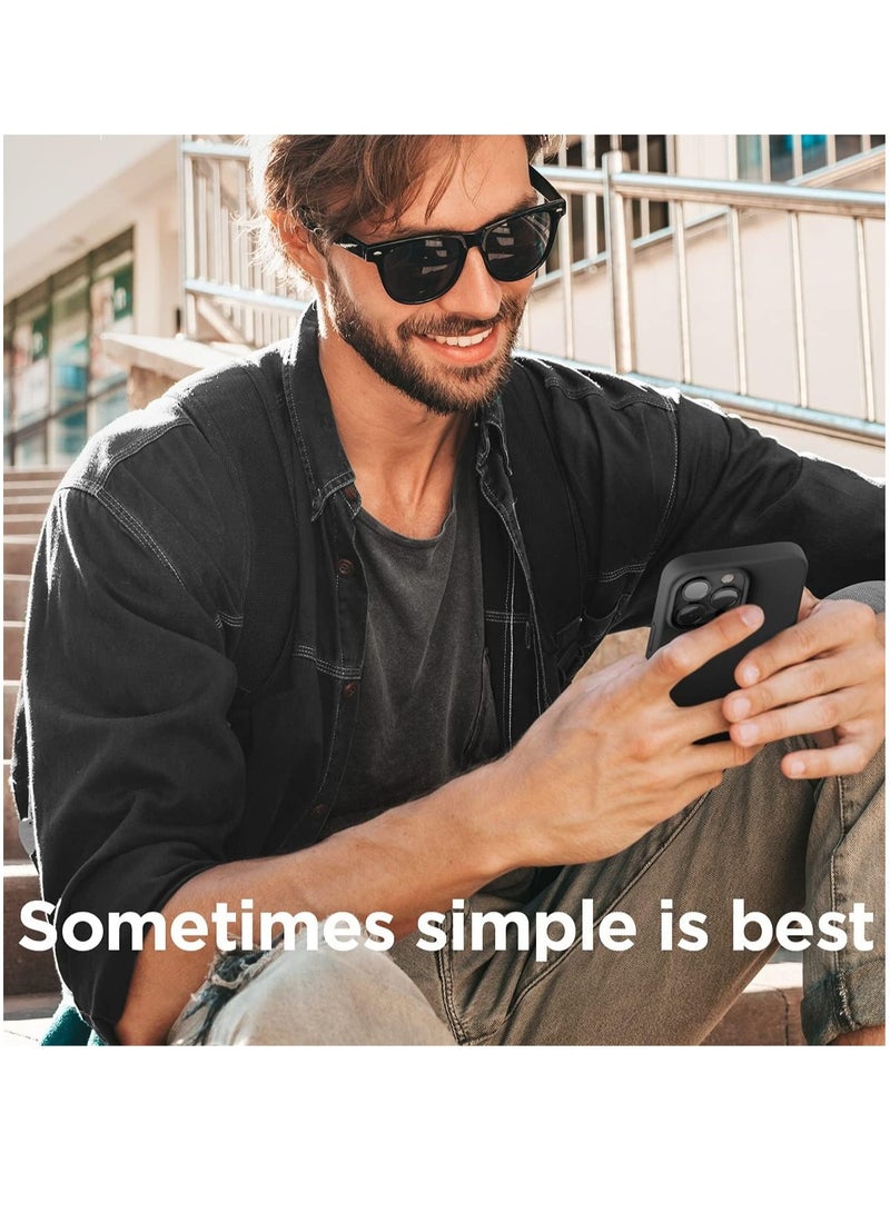 BORTONY iPhone 13 Pro Max Case Liquid Silicone Anti Scratch Anti Fingerprint Soft Silky Touch Shockproof Protective Cover for Apple iPhone 13 Pro Max - Image 4