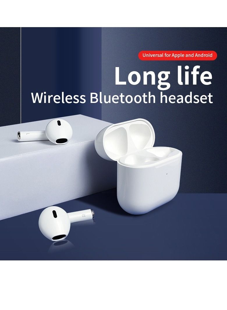 Haino Teko Air-12 Mini Size Wireless Earphones White - Image 2