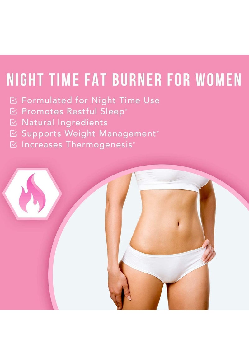 Night Night Time Fat Burner - 60 Capsules  - Image 3