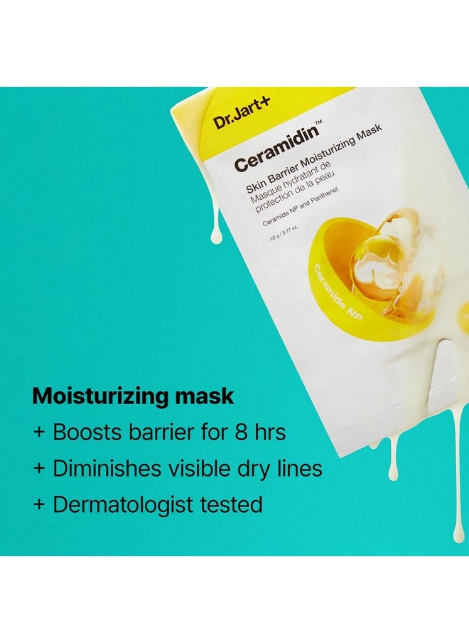 Dr.Jart+ - Dr.Jart+ Ceramidin™ Skin Barrier Moisturizing Face Mask | Sheet Mask | Korean Skin Care, 1 Pack - Image 1