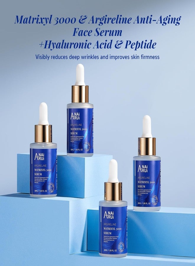ANAI RUI Matrixyl 3000 + Argireline Serum with Hyaluronic Acid - Reduce Fine Line - Facial Skin Serum,Peptide Complex Serum1.05 Fl.oz - Image 4