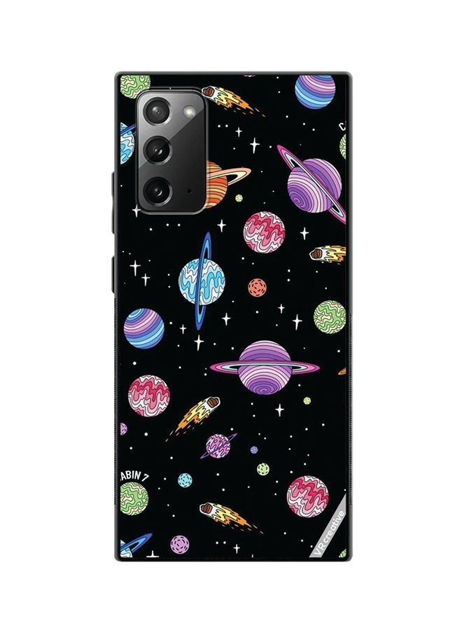 VR CREATIVE Protective Case Cover For Samsung Galaxy Note20 5G Astranaut Design Multicolour - Image 1