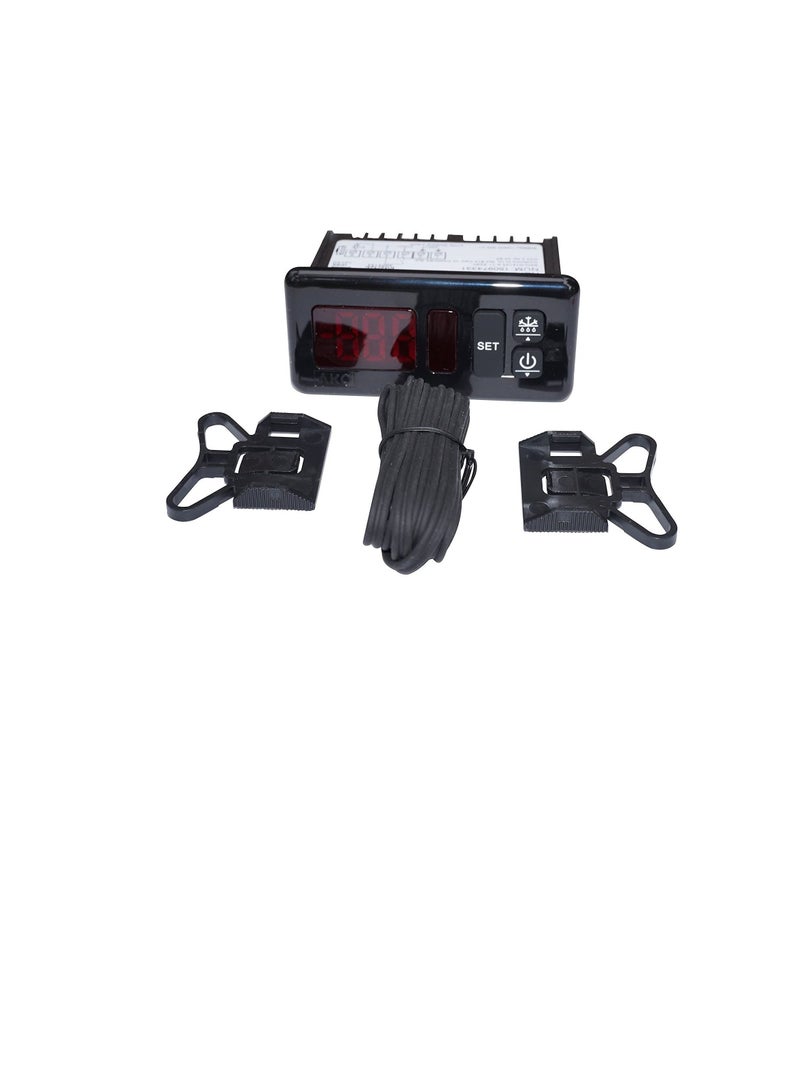AKO AKO D14123 Control Panel All-Purpose Commercial Mounting Refrigeration Thermostat, Digital Controller - Image 2