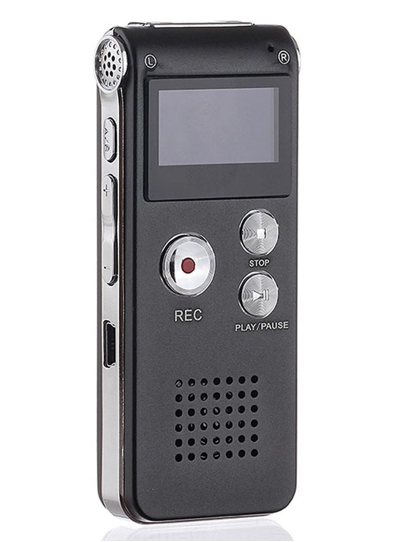 Generic - Voice Recorder 8GB Mini USB Flash Digital Audio 650Hr Dictaphone MP3 Player - Image 1
